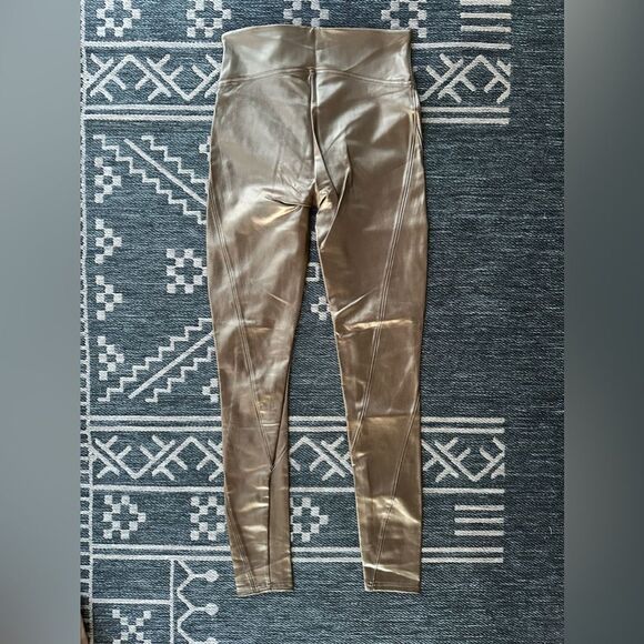 Spanx liquid metallic leggings. Small - Picture 2 of 3